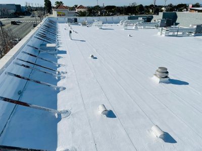 commercial flat roof